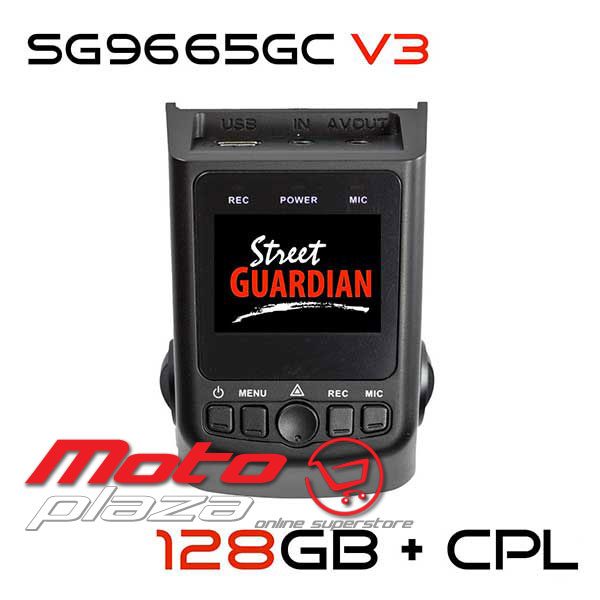 SG9665GCV3 128GB Dash Cam Drive Recorder